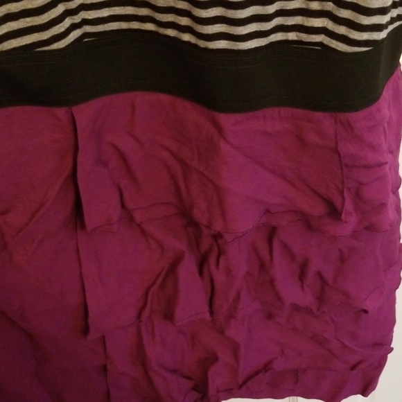 Racerback dress with ruffled bottom - Picture 3 of 5